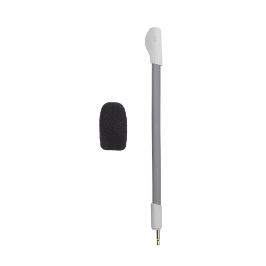 JBL Quantum 100 - White - Wired over-ear gaming headset with flip-up mic - Detailshot 7 image number null